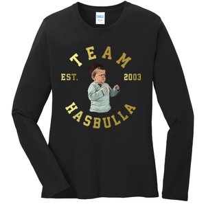 Team Hasbulla Meme Est 2003 Ladies Long Sleeve Shirt