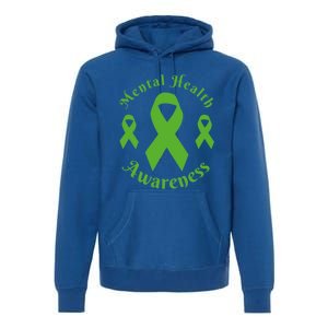 Tal Health Month We Wear Green Tal Health Awareness Gift Premium Hoodie