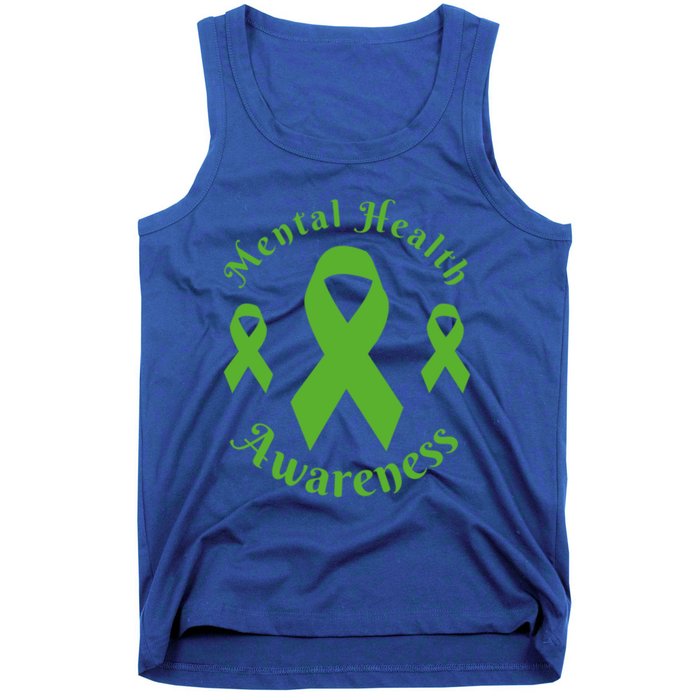 Tal Health Month We Wear Green Tal Health Awareness Gift Tank Top