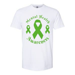 Tal Health Month We Wear Green Tal Health Awareness Gift Softstyle CVC T-Shirt