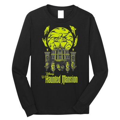 The Haunted Mansion Madame Leota & Singing Busts Poster Long Sleeve Shirt