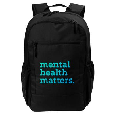 Tal Health Matters Minimalist Empathy Quote Gift Backpack