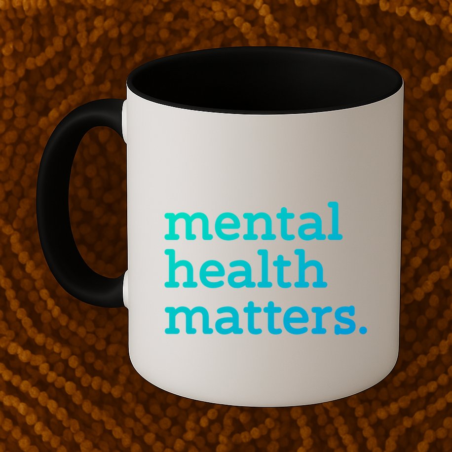 Tal Health Matters Minimalist Empathy Quote Gift Mug