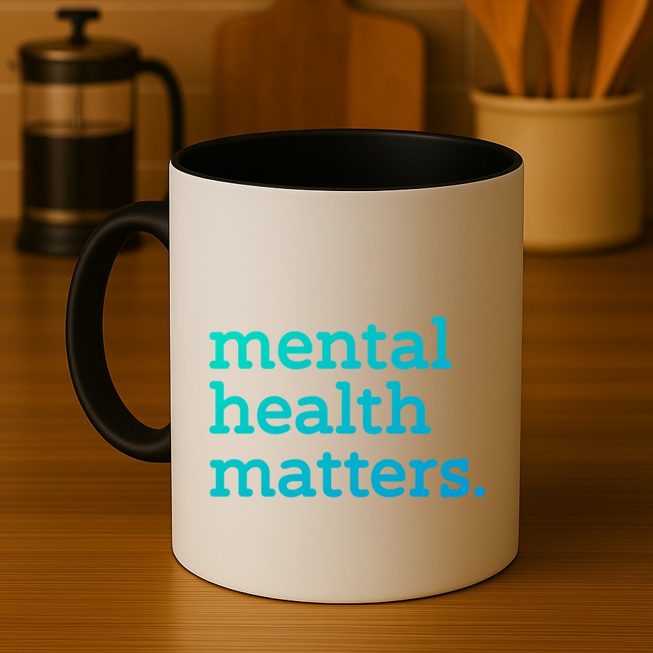 Tal Health Matters Minimalist Empathy Quote Gift Mug