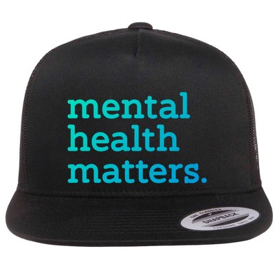Tal Health Matters Minimalist Empathy Quote Gift Flatbill Hat