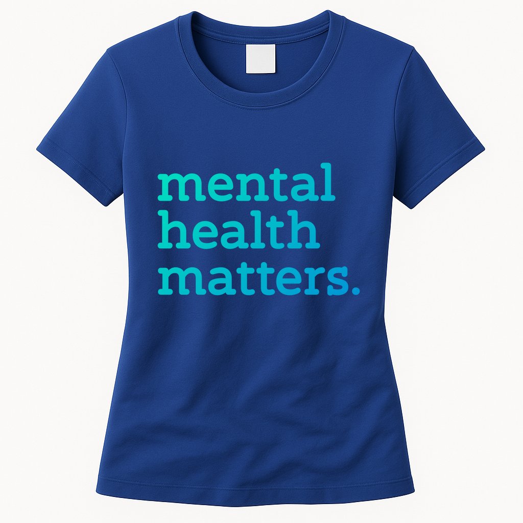 Tal Health Matters Minimalist Empathy Quote Gift Womens T-Shirt