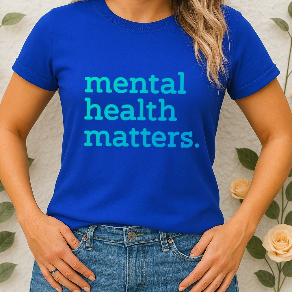 Tal Health Matters Minimalist Empathy Quote Gift Womens T-Shirt
