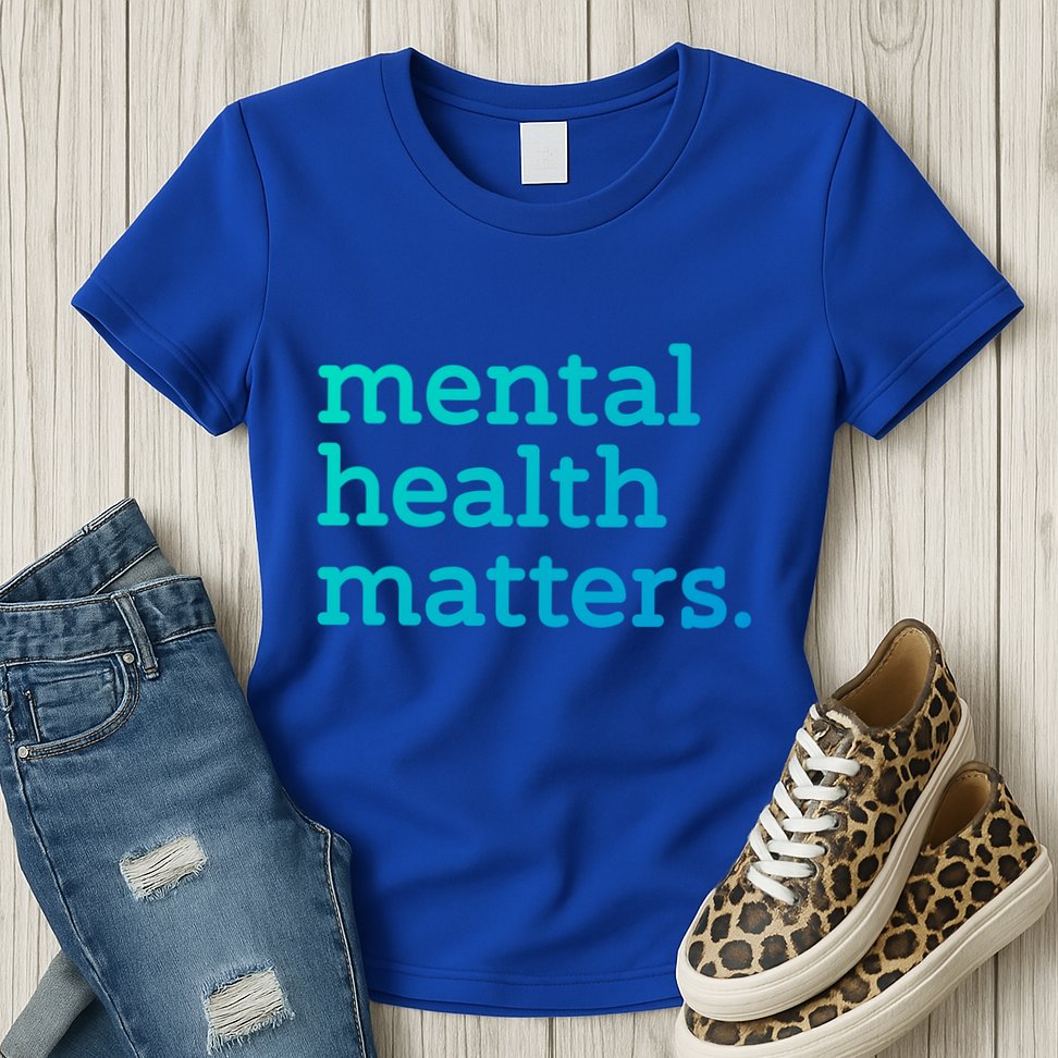 Tal Health Matters Minimalist Empathy Quote Gift Womens T-Shirt