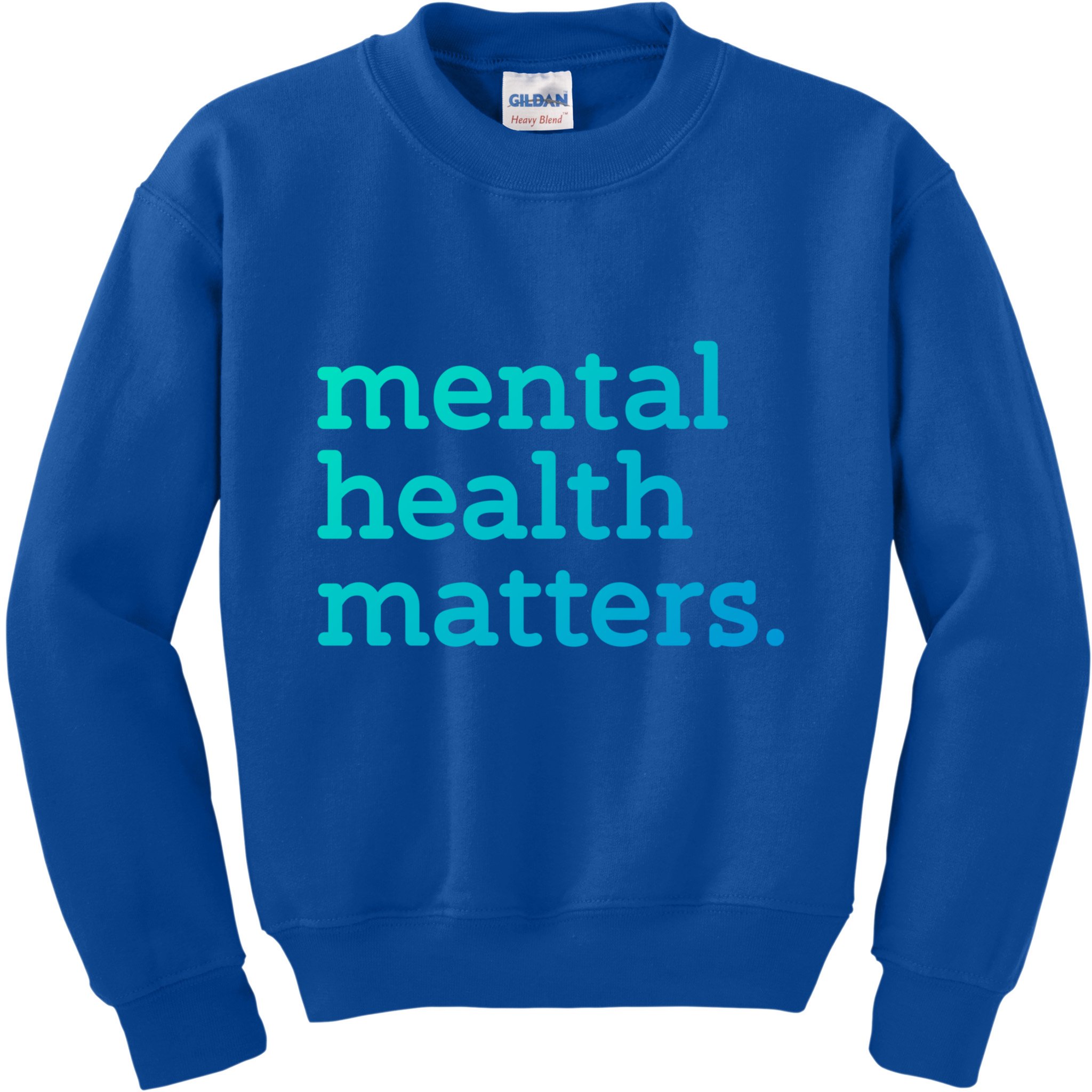 Tal Health Matters Minimalist Empathy Quote Gift Kids Sweatshirt