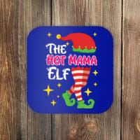 The Hot Mama Elf Mother Elf Funny Gift Coaster