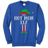 The Hot Mom Elf Christmas Family Matching Group Mother Gift Sweatshirt