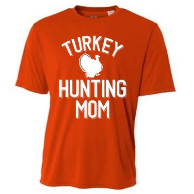 Turkey Hunting Mom Cool Turkey Hunting Family Gift Cooling Performance Crew T-Shirt