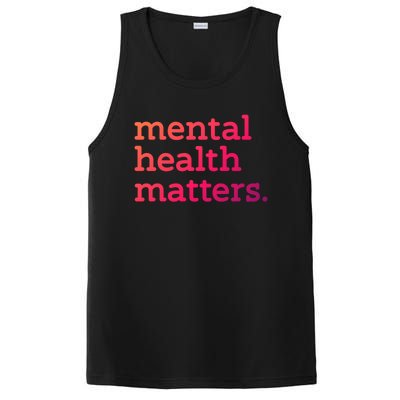 Tal Health Matters Minimalist Empathy Quote Gift PosiCharge Competitor Tank