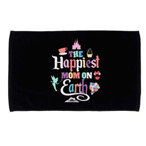 The Happiest Mom On Earth Microfiber Hand Towel