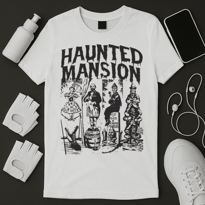 The Haunted Mansion Enigma Unveiling The Unseen T-Shirt