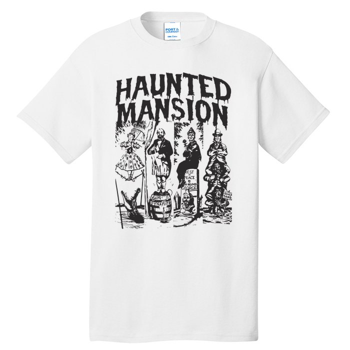 The Haunted Mansion Enigma Unveiling The Unseen Tall T-Shirt