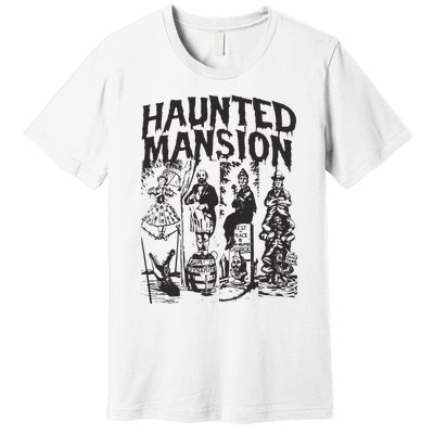 The Haunted Mansion Enigma Unveiling The Unseen Premium T-Shirt