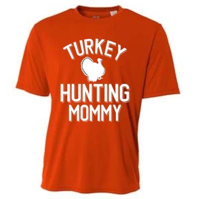 Turkey Hunting Mommy Cool Turkey Hunting Family Gift Cooling Performance Crew T-Shirt