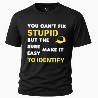 The Hats Make It Easy To Identify CanT Fix Stupid Cooling Performance Crew T-Shirt