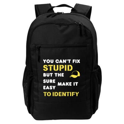 The Hats Make It Easy To Identify CanT Fix Stupid Daily Commute Backpack