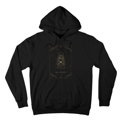 The Hermit Major Arcana Tarot Card Lantern Image Symbolizing Hoodie