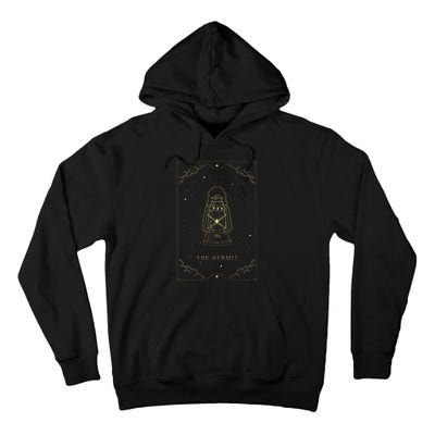 The Hermit Major Arcana Tarot Card Lantern Image Symbolizing Tall Hoodie