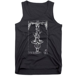 The Hanged Man Tarot Card Xii Tank Top