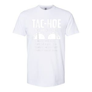 Tac Hoe Noun Obsessed With Tacos Softstyle CVC T-Shirt