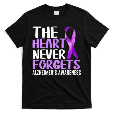 The Heart Never Forgets Alzheimer´s Awareness T-Shirt