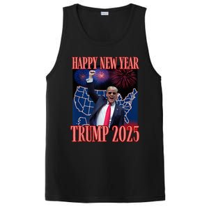 Trump Happy New Year 2025 45 47 Outlaw Won Sarcasm PosiCharge Competitor Tank