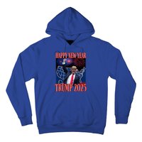 Trump Happy New Year 2025 45 47 Outlaw Won Sarcasm Hoodie