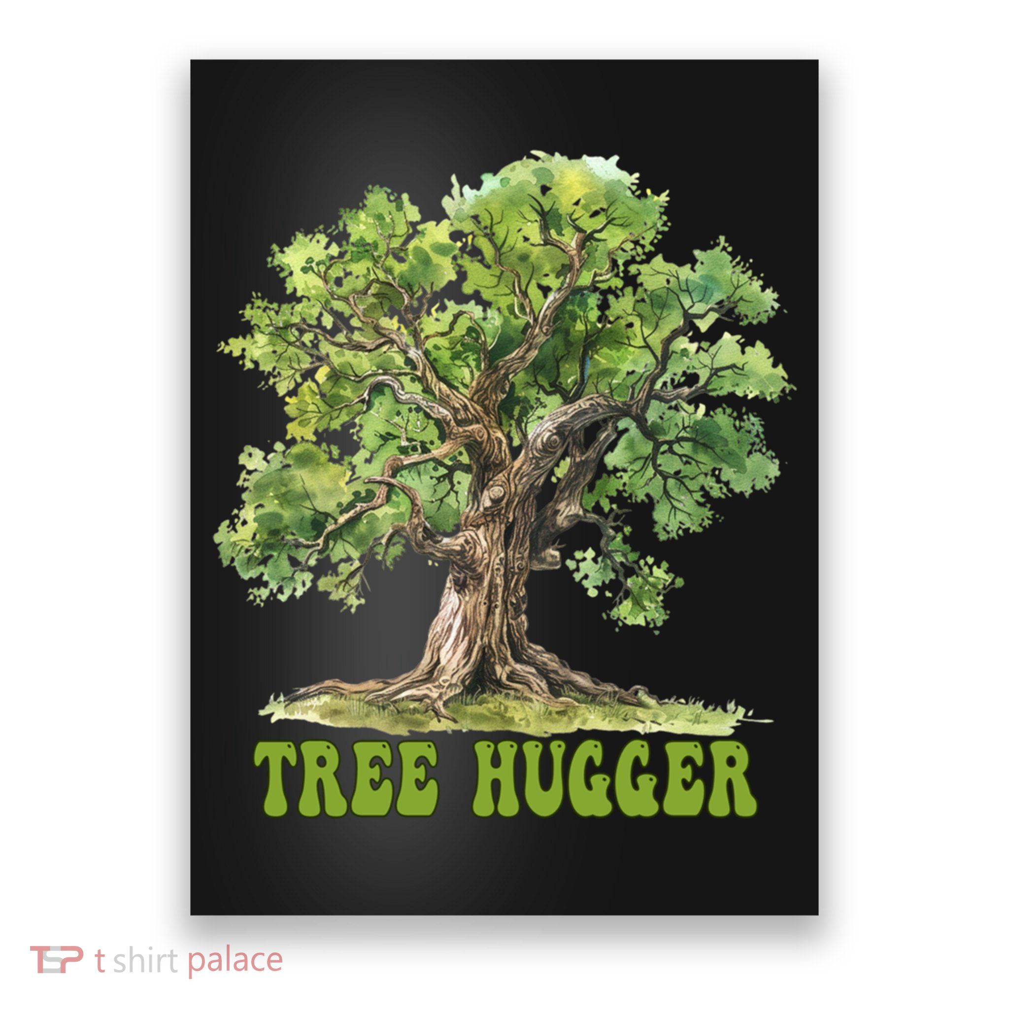 Tree Hugger Nature Lover Environtal Earth Day Gift Poster