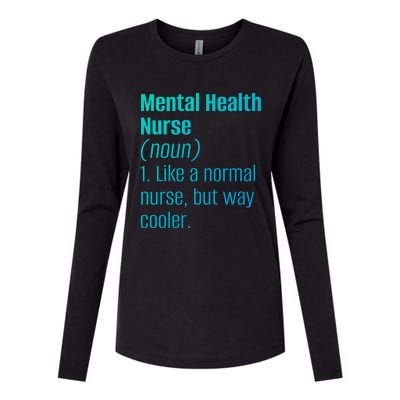 Tal Health Nurse Psychology Clinic Hospital Psych Nurse Gift Womens Cotton Relaxed Long Sleeve T-Shirt