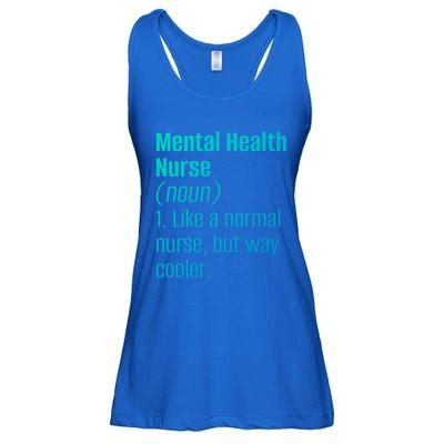 Tal Health Nurse Psychology Clinic Hospital Psych Nurse Gift Ladies Essential Flowy Tank