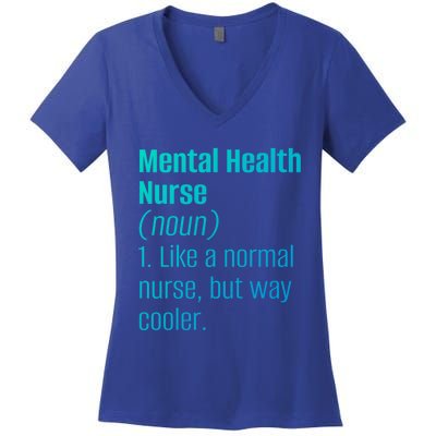 Tal Health Nurse Psychology Clinic Hospital Psych Nurse Gift Women's V-Neck T-Shirt