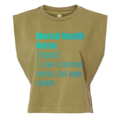 Tal Health Nurse Psychology Clinic Hospital Psych Nurse Gift Garment-Dyed Women's Muscle Tee