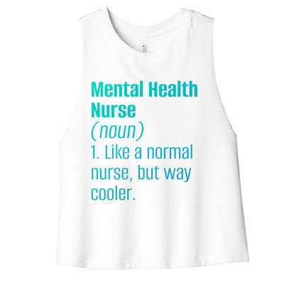 Tal Health Nurse Psychology Clinic Hospital Psych Nurse Gift Women's Racerback Cropped Tank