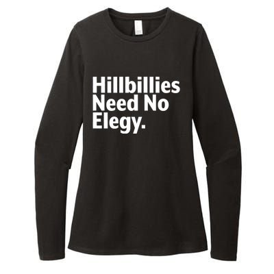 The Hillbillies Need No Elegy Womens CVC Long Sleeve Shirt