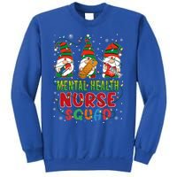 Tal Health Nurse Squad Cute Three Gnomes Christmas Nurse Gift Sweatshirt