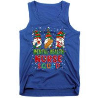 Tal Health Nurse Squad Cute Three Gnomes Christmas Nurse Gift Tank Top