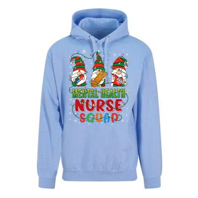 Tal Health Nurse Squad Cute Three Gnomes Christmas Nurse Gift Unisex Surf Hoodie