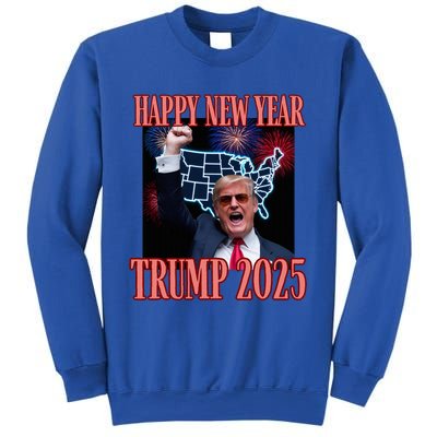 Trump Happy New Year 2025 47th President Convicted Sweatshirt