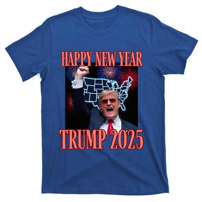 Trump Happy New Year 2025 47th President Convicted T-Shirt