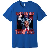 Trump Happy New Year 2025 47th President Convicted Premium T-Shirt