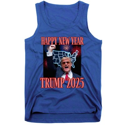 Trump Happy New Year 2025 47th President Convicted Tank Top