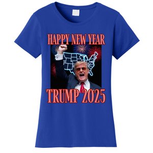 Trump Happy New Year 2025 47th President Convicted Women's T-Shirt