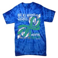 Tal Health Not All Wounds Visible Tal Health Awareness Gift Tie-Dye T-Shirt