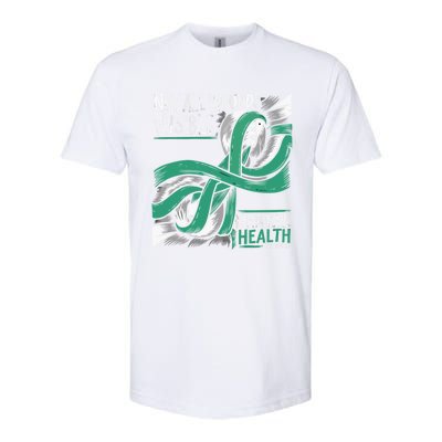 Tal Health Not All Wounds Visible Tal Health Awareness Gift Softstyle CVC T-Shirt