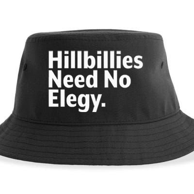 The Hillbillies Need No Elegy Sustainable Bucket Hat