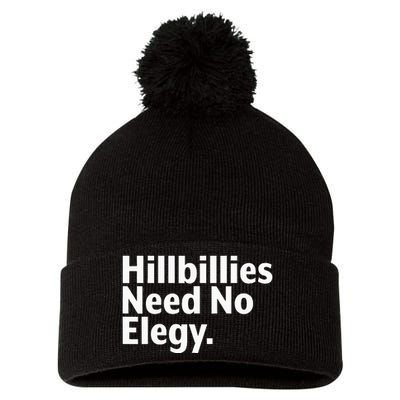 The Hillbillies Need No Elegy Pom Pom 12in Knit Beanie